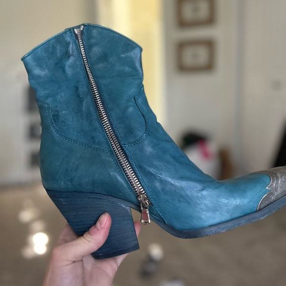 Free People Brayden Western Leather Boots - Picture 6 of 16